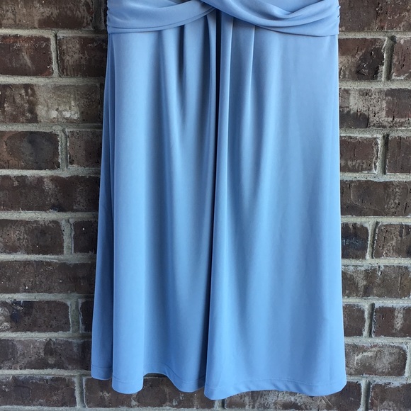 H&M NWOT Light Blue Jersey Dress - Picture 3 of 8
